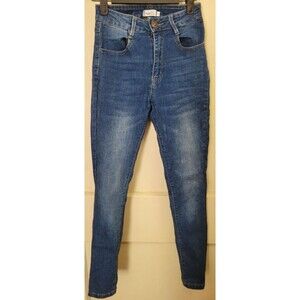 Women's Rue 21 Size 0 Straight Leg Denim Blue Jeans